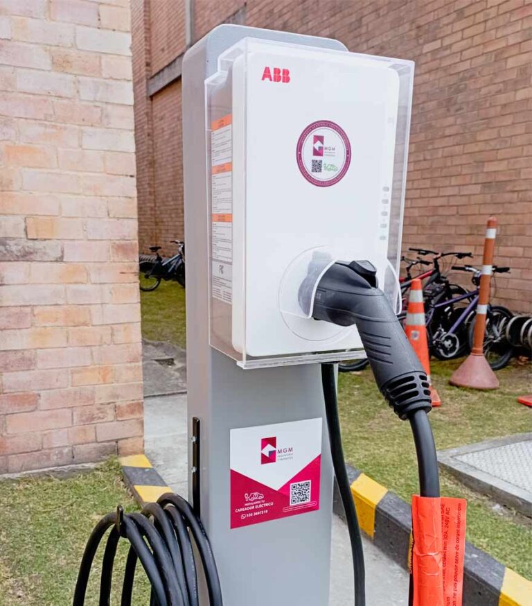 cargador electrico zona franca mgm ingenieria