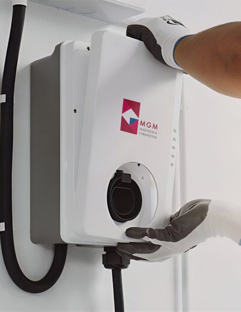 Instalacion de cargadores electricos